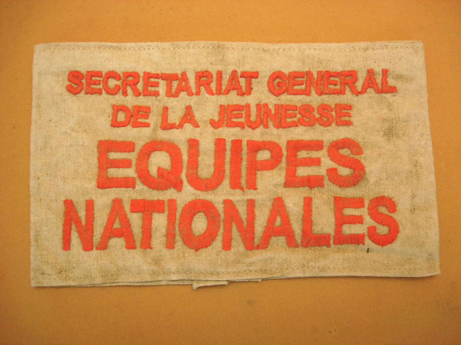 Brassard "ÉQUIPES NATIONALES".