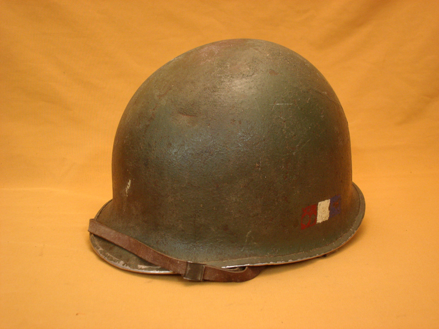 Casque US M1, armée de la Libération.